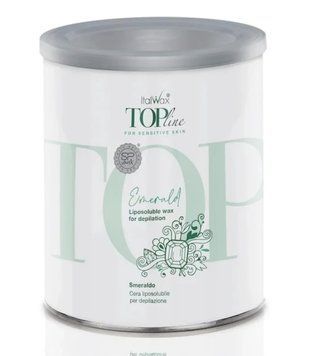 Воск в банке для депиляции Italwax Emerald Изумруд 800 мл Emerald Смарагд 800 мл фото