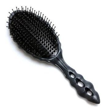 Щітка масажна для просушування волосся Y.S.Park AZ34 Aerozaurus Paddle Brush Black AZ34 Black фото