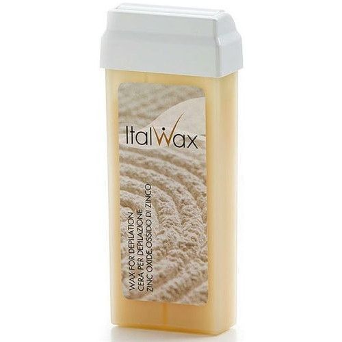 Воск в кассете Italwax Zinc Oxide Оксид Цинка 100 мл Віск у касеті Italwax Цинк 100 мл фото
