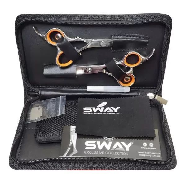 Комплект ножиць для стриження Sway Job серія 502 у розмірі 5,5 дюйма (110 502 set 5,5) 23202 фото