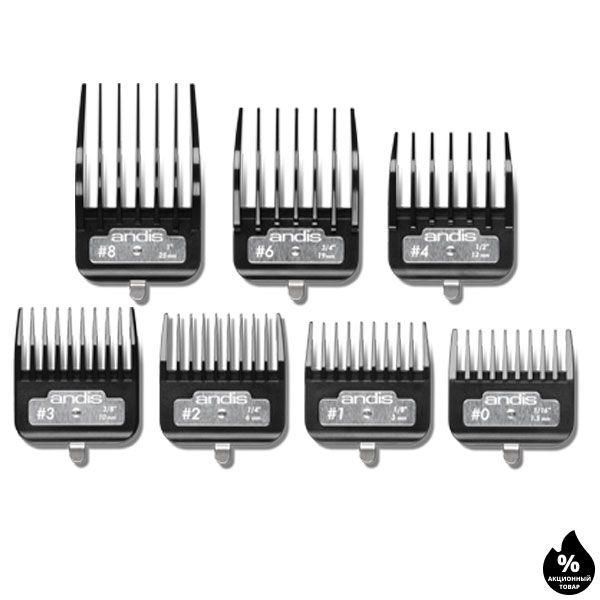 Набор насадок Andis BG Series Premium Metal Clip 7 шт AN 33640 фото