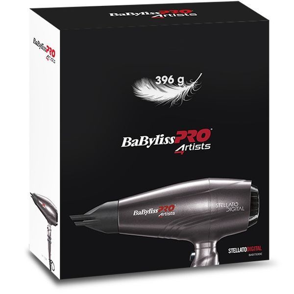 Профессиональный фен для волос BaByliss PRO BAB7500IE Stelatto Digital BAB7500IE фото
