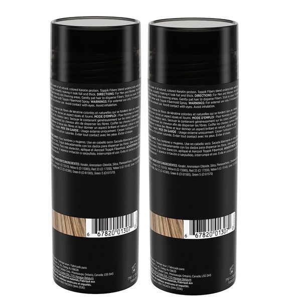Кератиновий загусник для волосся Toppik (55 грамів, Medium blonde) toppik Medium blonde 55 фото