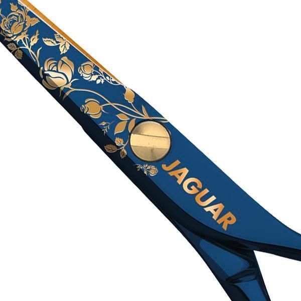 Профессиональные ножницы для стрижки Jaguar White Line JaguarT Golden Blossom (45255-26) 45255-26 фото