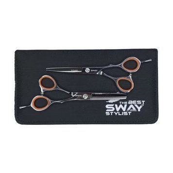 Набор парикмахерских ножниц для стрижки волос Sway Grand размер 6,0 (110 401 set 6,0) 21739 фото