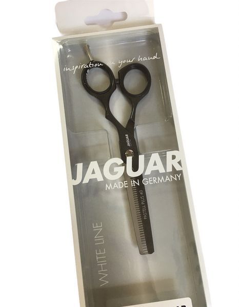 Ножницы филировочные Ягуар (JAGUAR) White Line Pastell plus ES40 Offset lava. Длина 5.50 дюйма 3054-2 фото