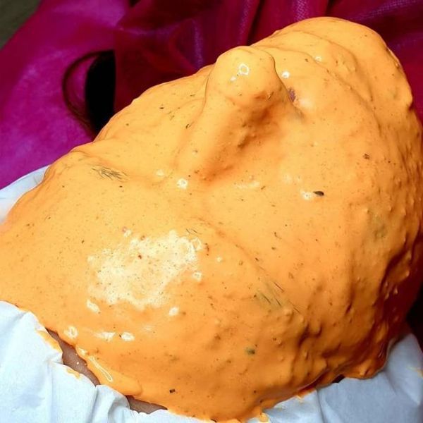 "ЖИВА" омолоджуюча живильна альгінатна маска з обліпихою 200 гр  альгінатна маска з обліпихою 200 гр  фото