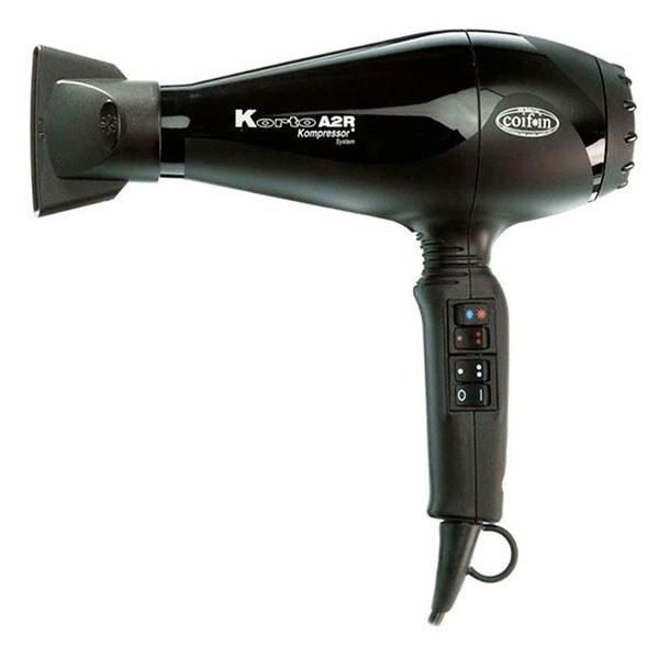 Фен для волосся Coifin Korto A2R Ionic 2400 Вт A2R-ION чорний A2R-ION black фото