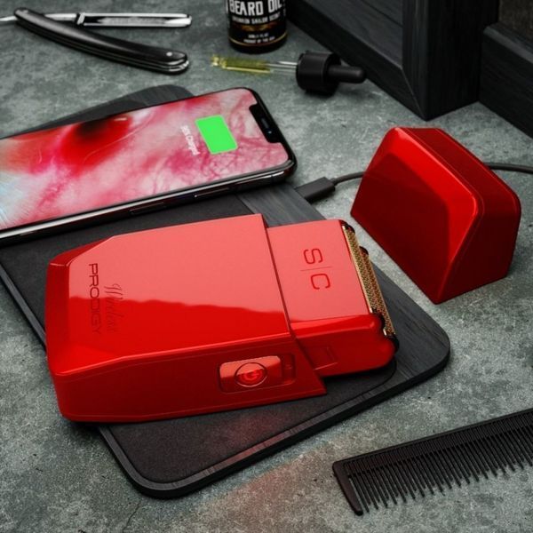 Шейвер SC Stylecraft Wireless Prodigy Foil Shaver Shiny Metallic Red SCWPFR фото
