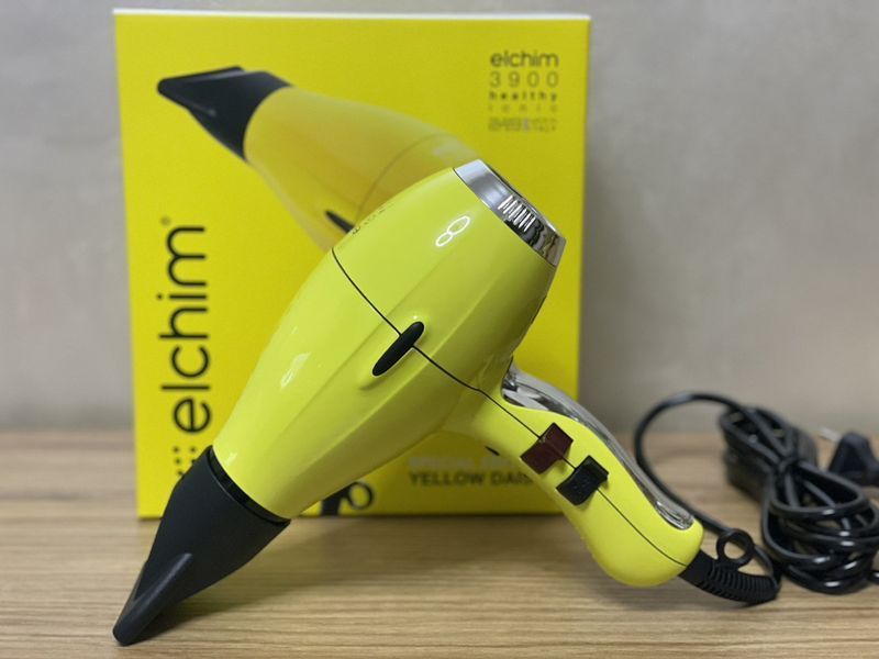 Итальянский Фен для волос Elchim 3900 Healthy Ionic, Yellow (желтый) Elchim 3900 Yellow фото