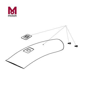Корпус із перемикачем для машинки MOSER Li+PRO2 1888-0051 1888-7001 фото