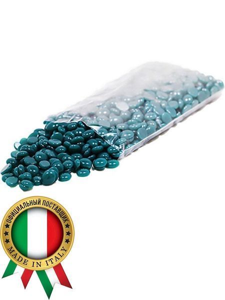 Воск для депиляции волос в гранулах Italwax Азулен 500 гр. Italwax Азулен 500 гр фото