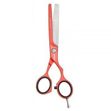 Ножницы филировочные Jaguar White Line Pastell Coral Offset 5,5" 3054-9 фото