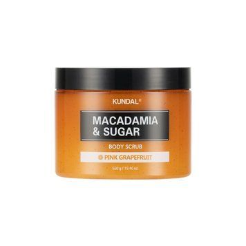 Скраб для тела сахарный "Розовый Грейпфрут" Kundal Macadamia & Sugar Body Scrub Pink Grapefruit 550 гр. 749039 фото