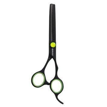Ножницы филировочные Sway Art Neon Green. Длина 6 14608 фото