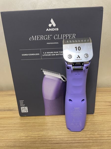 Машинка для груминга Andis eMERGE Purple 24597 фото