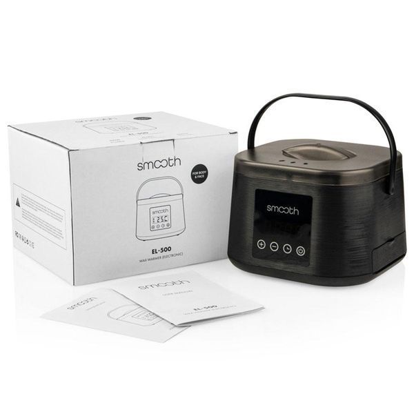Воскоплав для депіляції Smooth EL-500 (Чорний) Smoth EL-500 black фото