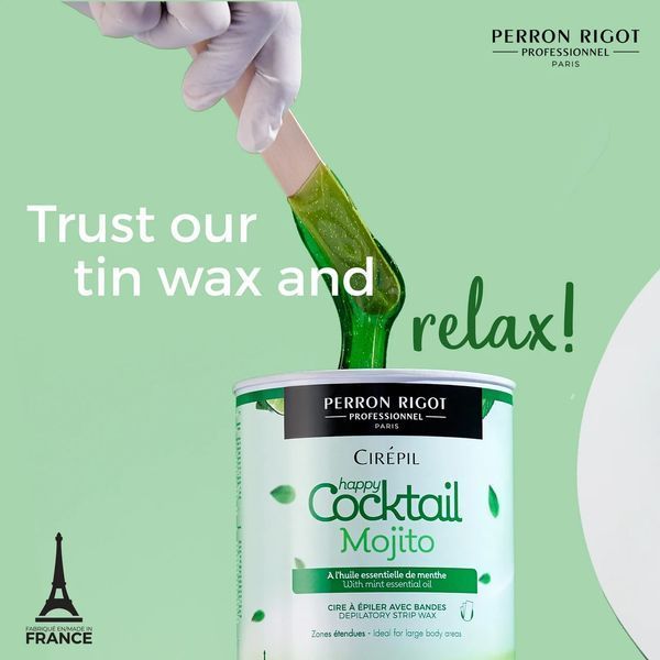 Теплый воск для депиляции Mojito Cirepil (Мохито) 800 мл (Франция) Cirepil Mojito 800 фото
