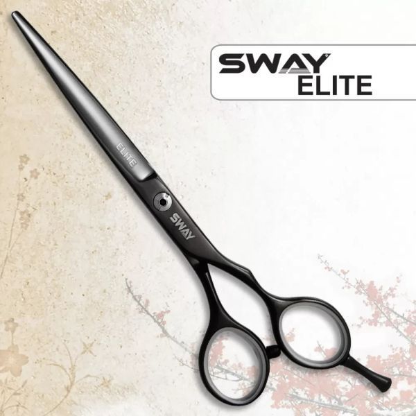Набор парикмахерских ножниц Sway Elite Night размер 5,5 24541 фото