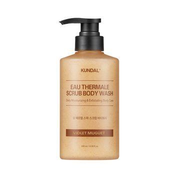 Пилинг-гель для душа "Фиолетовый Ландыш" Kundal Eau Thermal Scrub Body Wash Violet Muguet 500 гр. 428655 фото