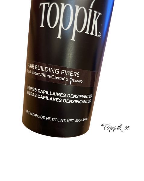 Кератиновый загуститель для волос Toppik (55 грамм, Dark brown) toppik dark brown 55 фото