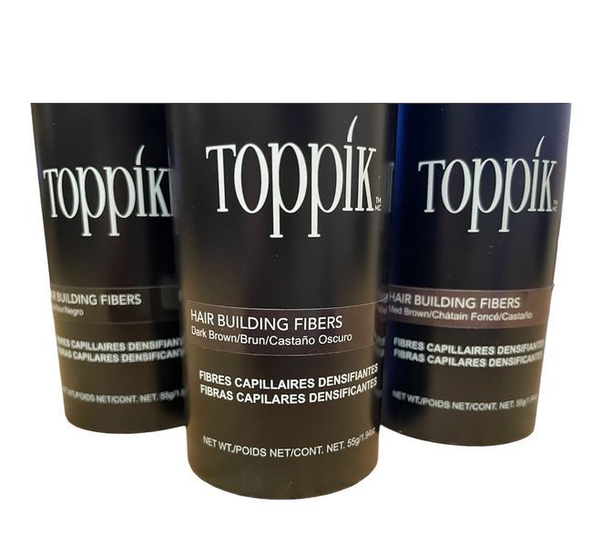 Кератиновый загуститель для волос Toppik (55 грамм, Dark brown) toppik dark brown 55 фото