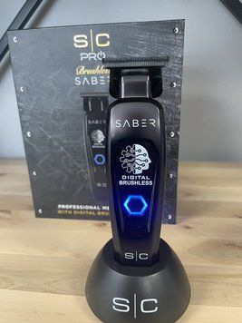 Тример для стрижки волосся StyleCraft Saber Black Professional 3841 фото