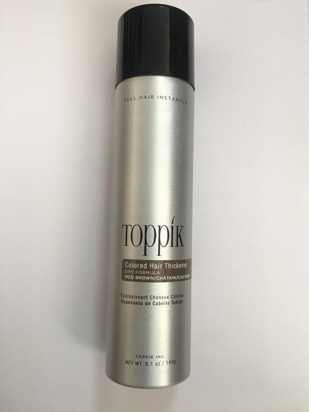 Спрей-загущувач для волосся Toppik medium brown (144 gr.) toppik medium brown spray фото