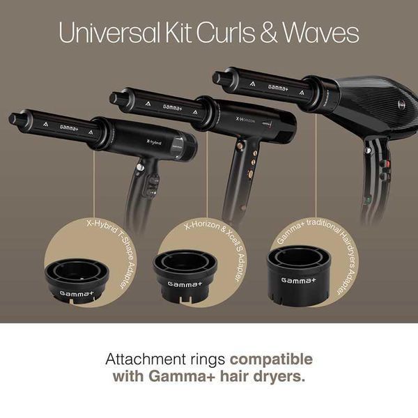 Набір для створення локонів CURL&WAVES для фенів GAMMA PIU 1558 фото
