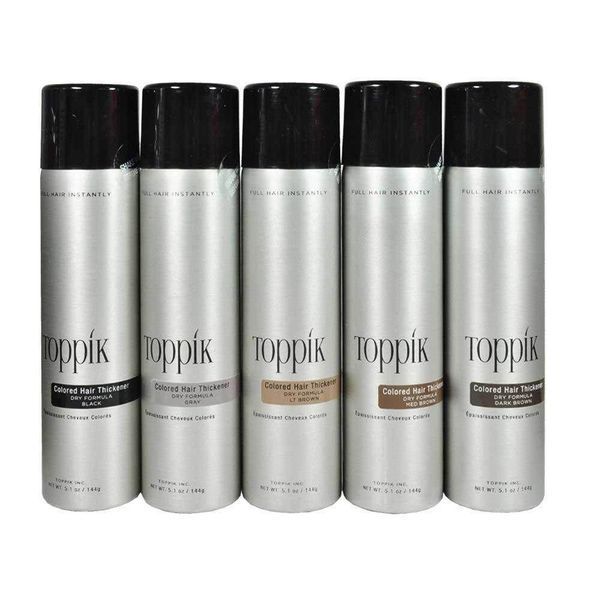 Спрей-загущувач для волосся Toppik medium brown (144 gr.) toppik medium brown spray фото