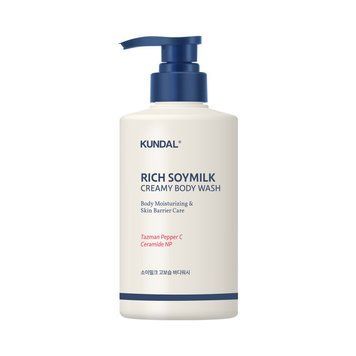 Гель для душа увлажняющий Нежная Ваниль Kundal Rich Soymilk Creamy Body Wash Mellow Vanilla 500гр. 770914 фото