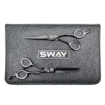 Набор парикмахерских ножниц Sway Infinite 113 размер 5,5 24105 фото