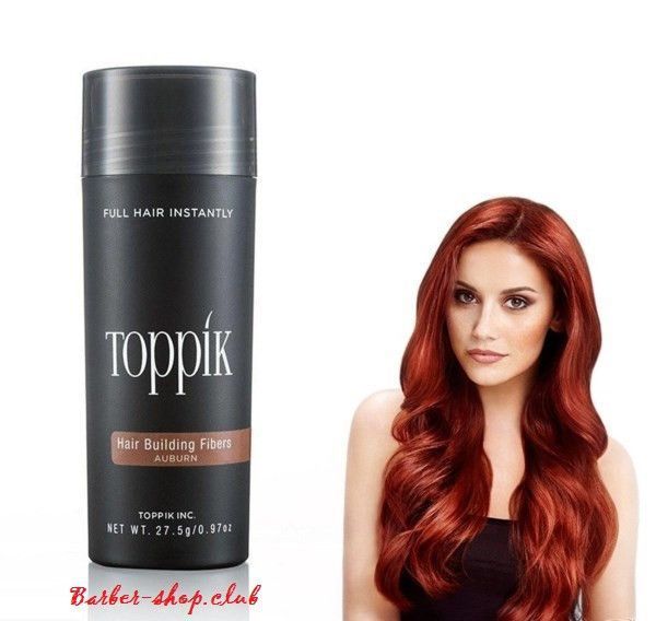 Загусник для волосся Toppik 27.5 гр. Auburn (Топік) toppik auburn 27.5 фото