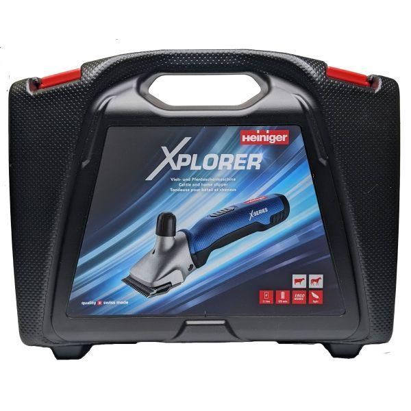 Машинка для грумінгу великої рогатої худоби Heiniger Xplorer, 3 акумулятори 708-400.33A3 фото