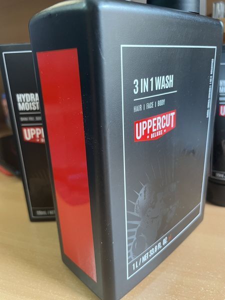 Шампунь 3 в 1 Uppercut Deluxe 3 in 1 Wash 1000 мл 817891024844 (1000) фото