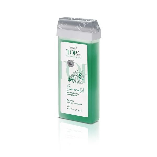 Italwax Top Line віск у касеті Смарагд, 100 мл ItalWax смарагд 100 мл фото