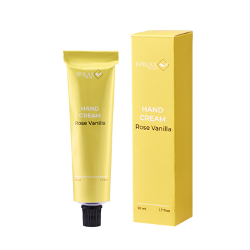 Зволожуючий та живильний крем для рук Rose Vanilla ТМ Epilax Silk Touch 50 мл Rose Vanilla фото