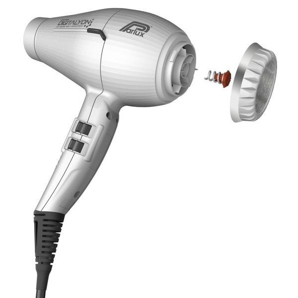 Фен для волос Parlux DIGITALYON Silver PDGALY-blue фото