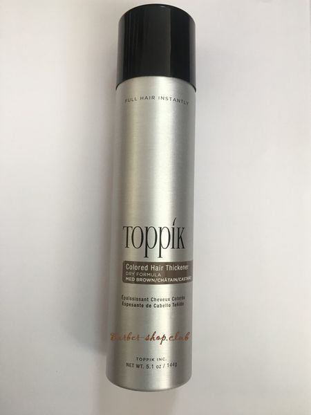 Спрей-загусник для волосся Toppik Gray Сірий (144 gr.) toppik gray spray фото