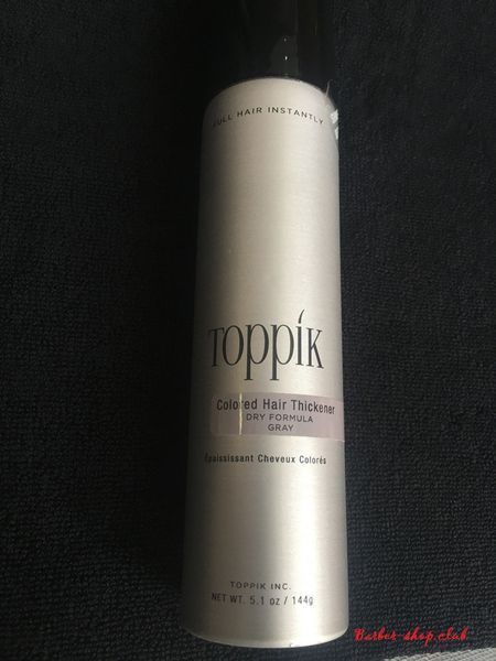 Спрей-загусник для волосся Toppik Gray Сірий (144 gr.) toppik gray spray фото