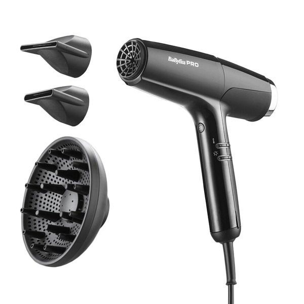 Профессиональный фен BaByliss PRO BAB8550BE Falco Black BAB8550BE фото